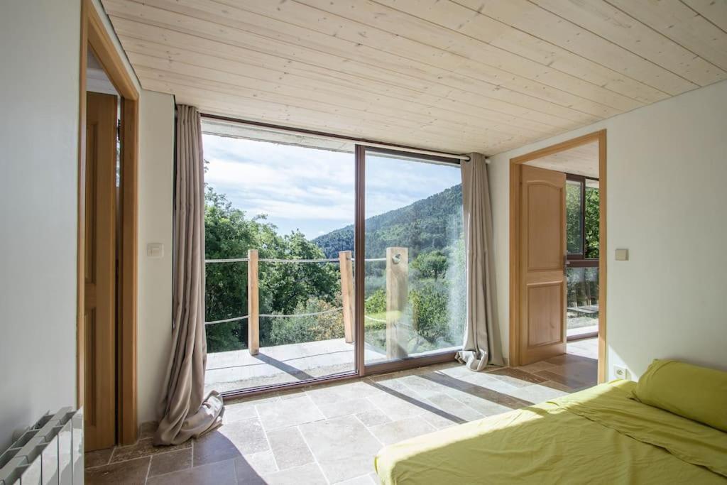 Bas De Villa Au Milieu Des Oliviers. Chateauneuf-Villevieille Eksteriør billede
