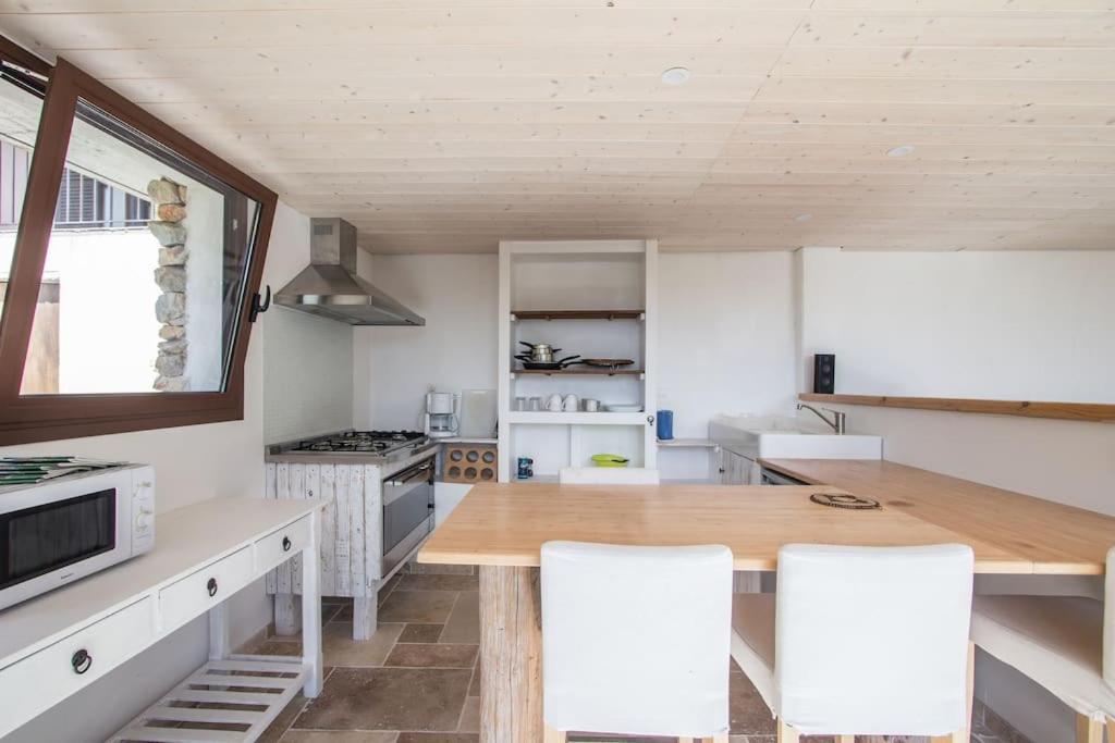Bas De Villa Au Milieu Des Oliviers. Chateauneuf-Villevieille Eksteriør billede